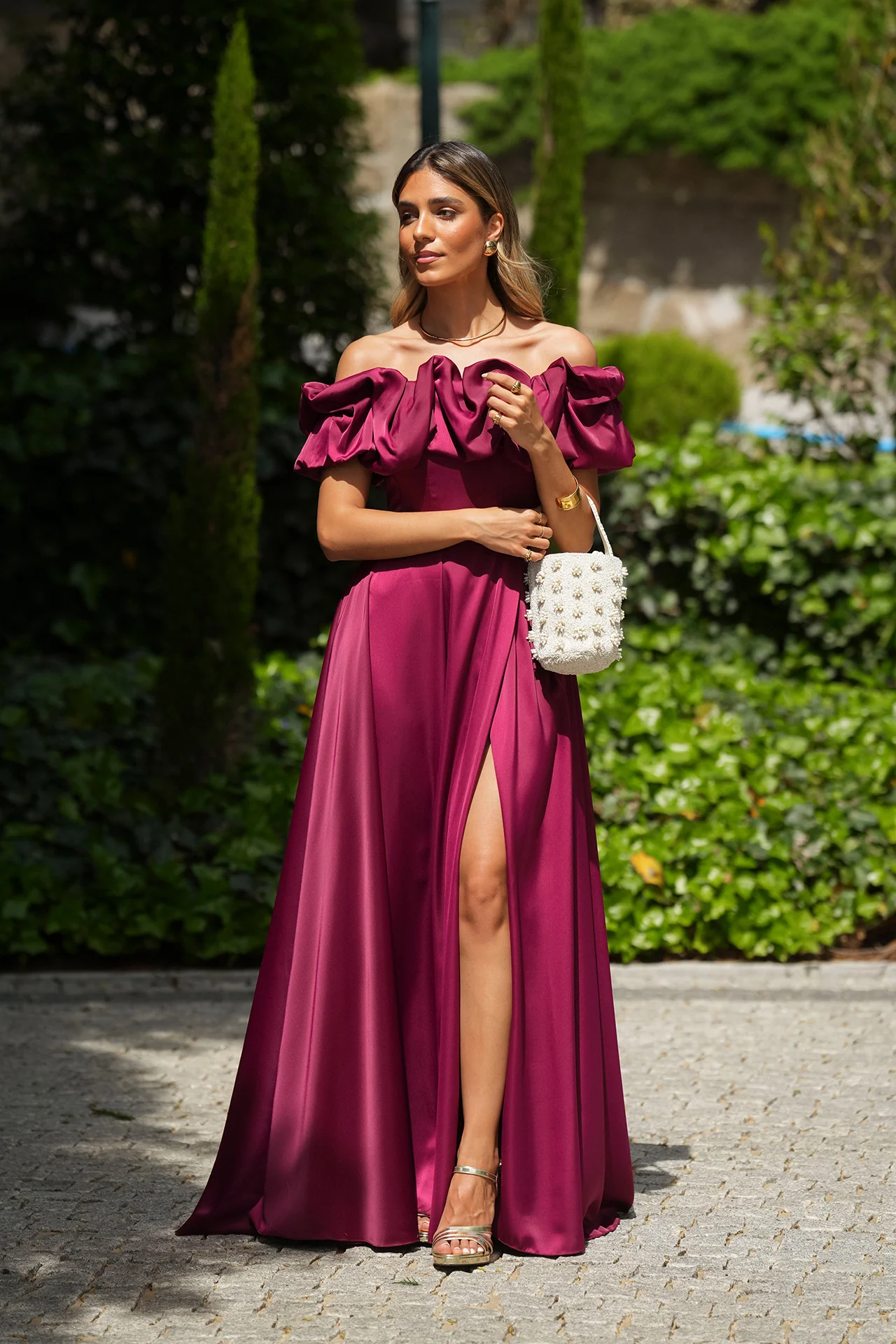 VESTIDO 'MARYA' BORDÔ - Image 6