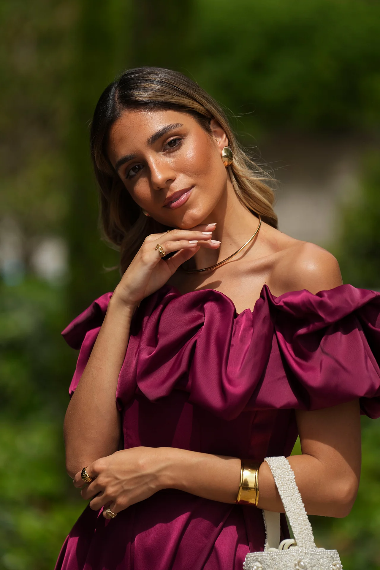 VESTIDO 'MARYA' BORDÔ - Image 8