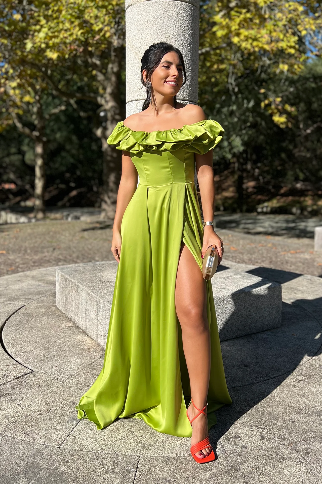 VESTIDO 'MARYA' VERDE LIMA - Image 2