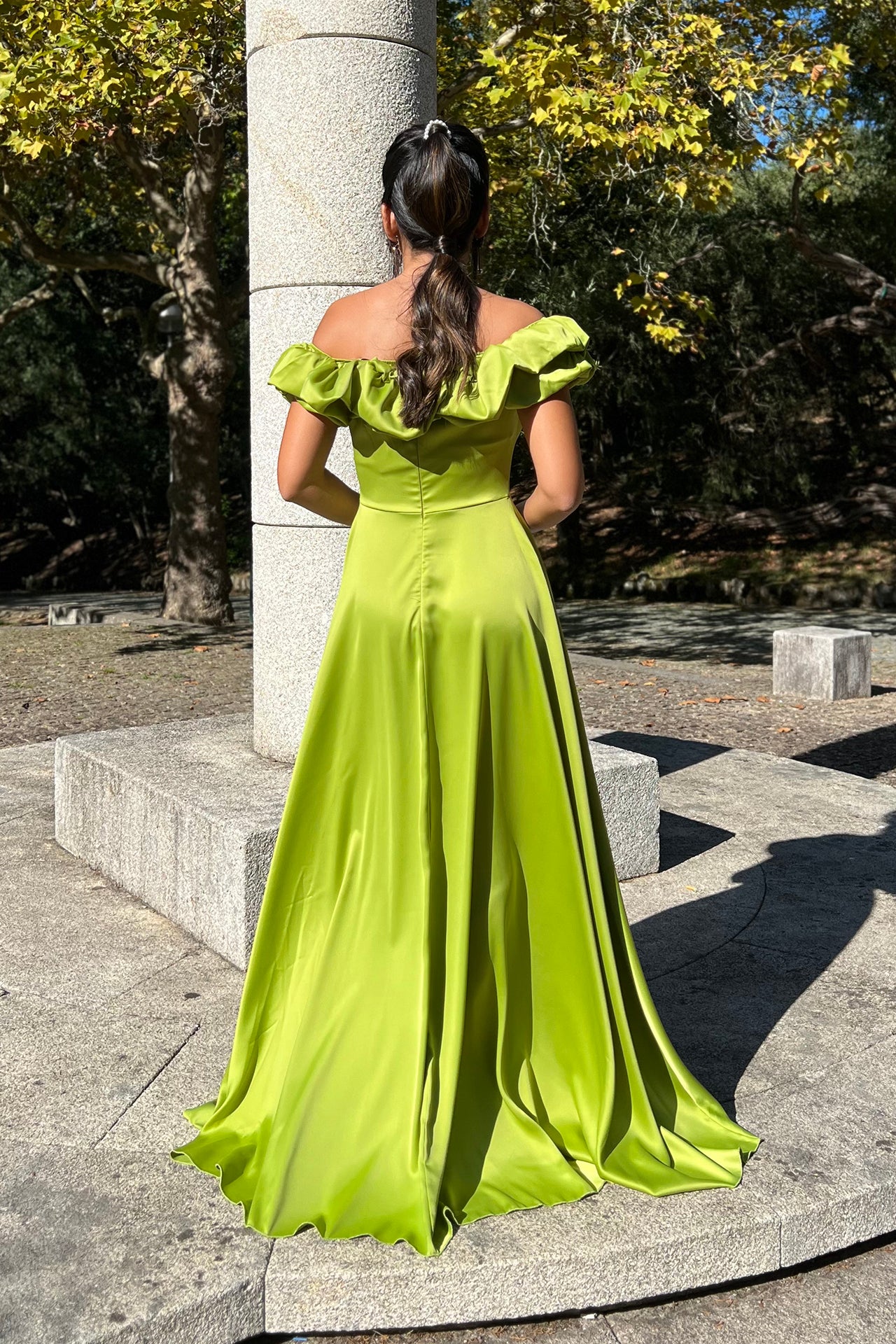 VESTIDO 'MARYA' VERDE LIMA - Image 3