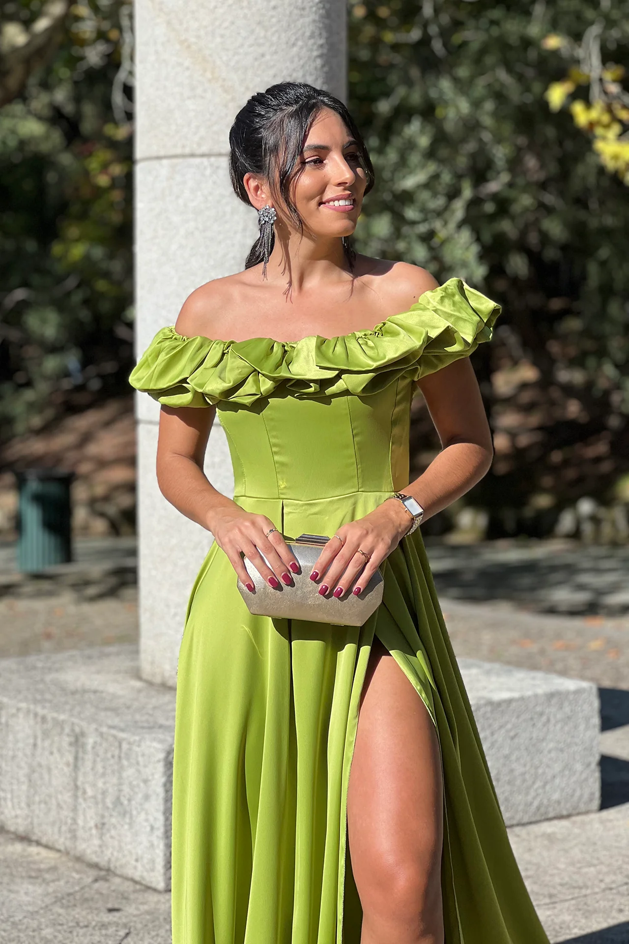 VESTIDO 'MARYA' VERDE LIMA - Image 4