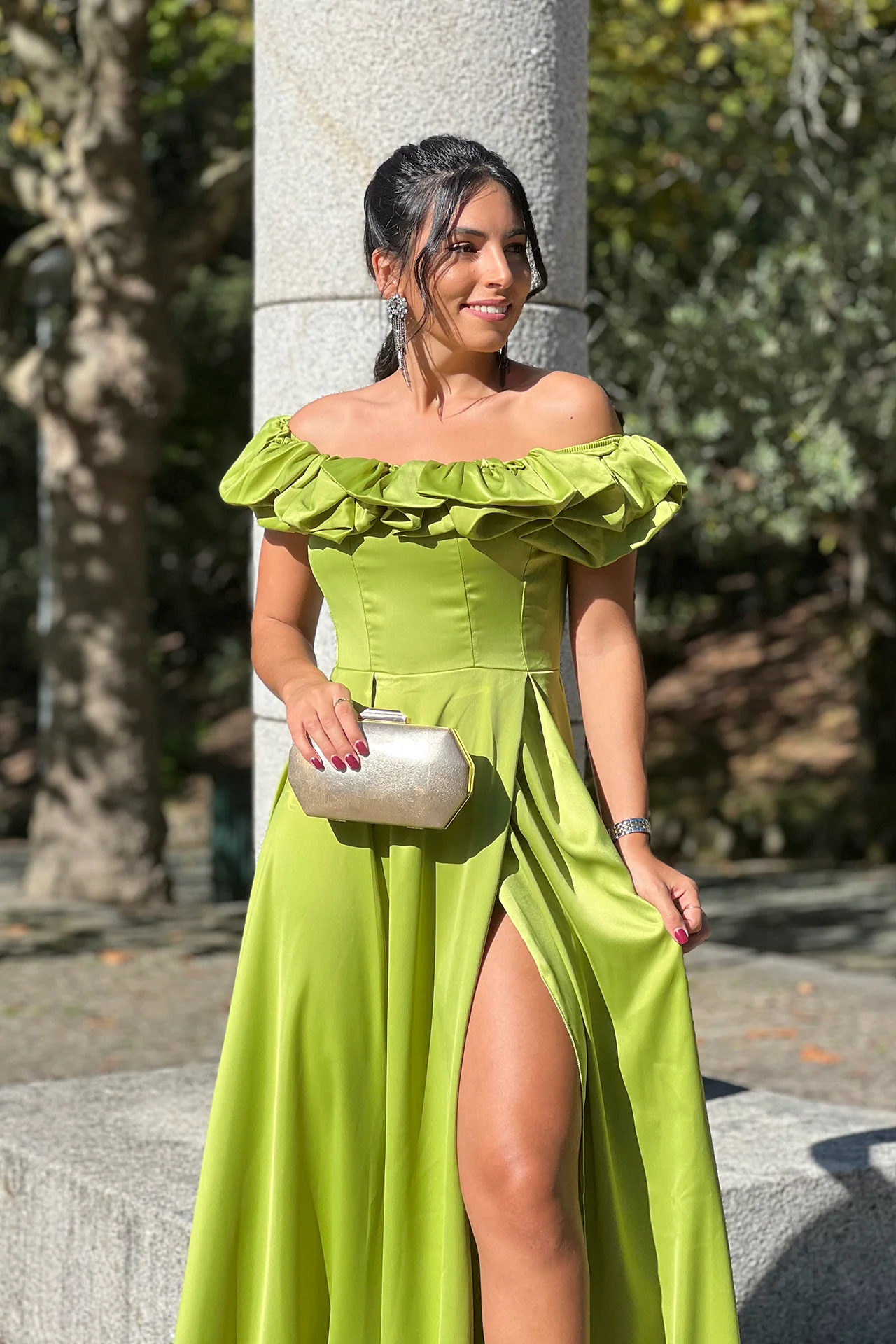 VESTIDO 'MARYA' VERDE LIMA - Image 6