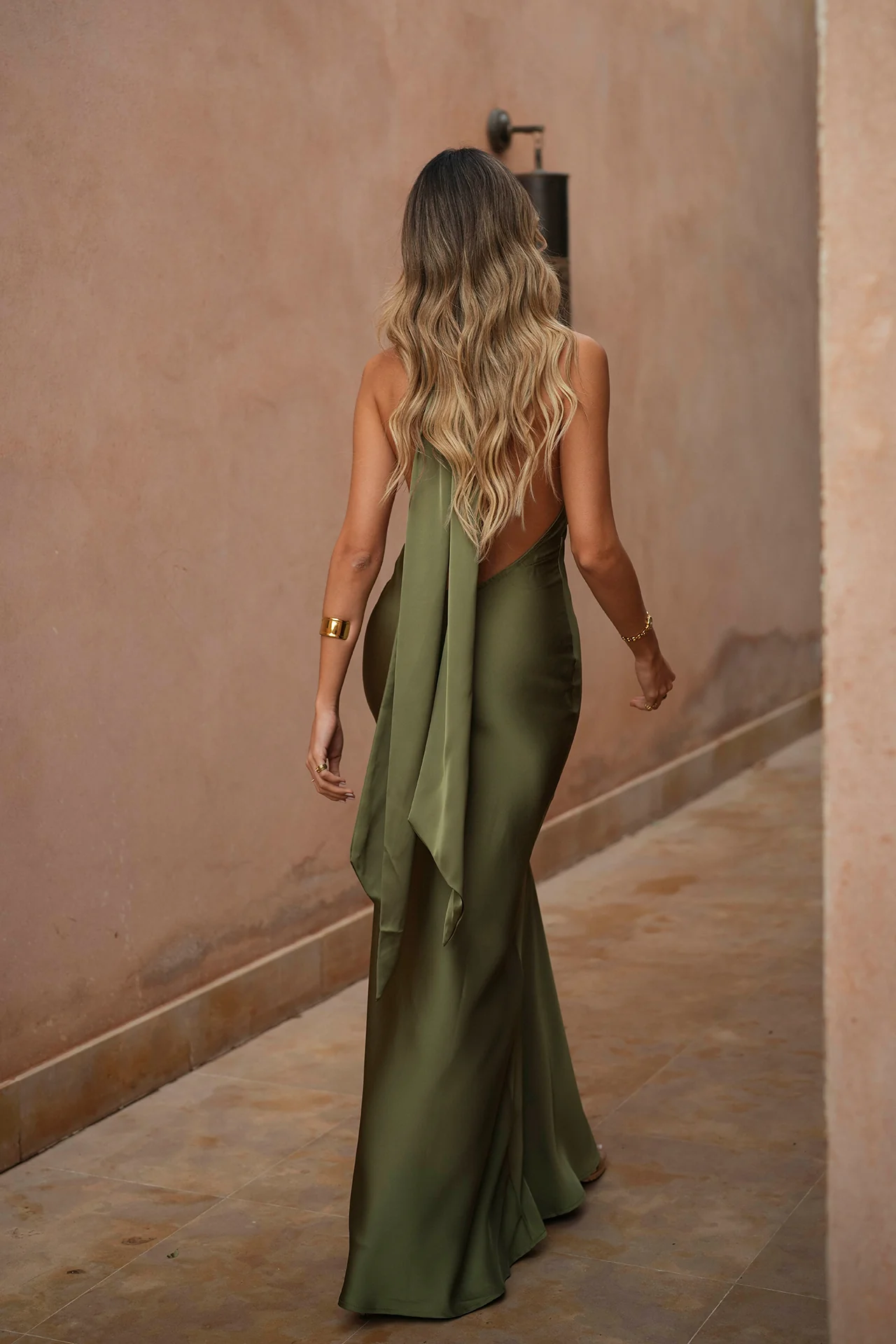 VESTIDO 'MELISSA' SOFT OLIVA - Image 3