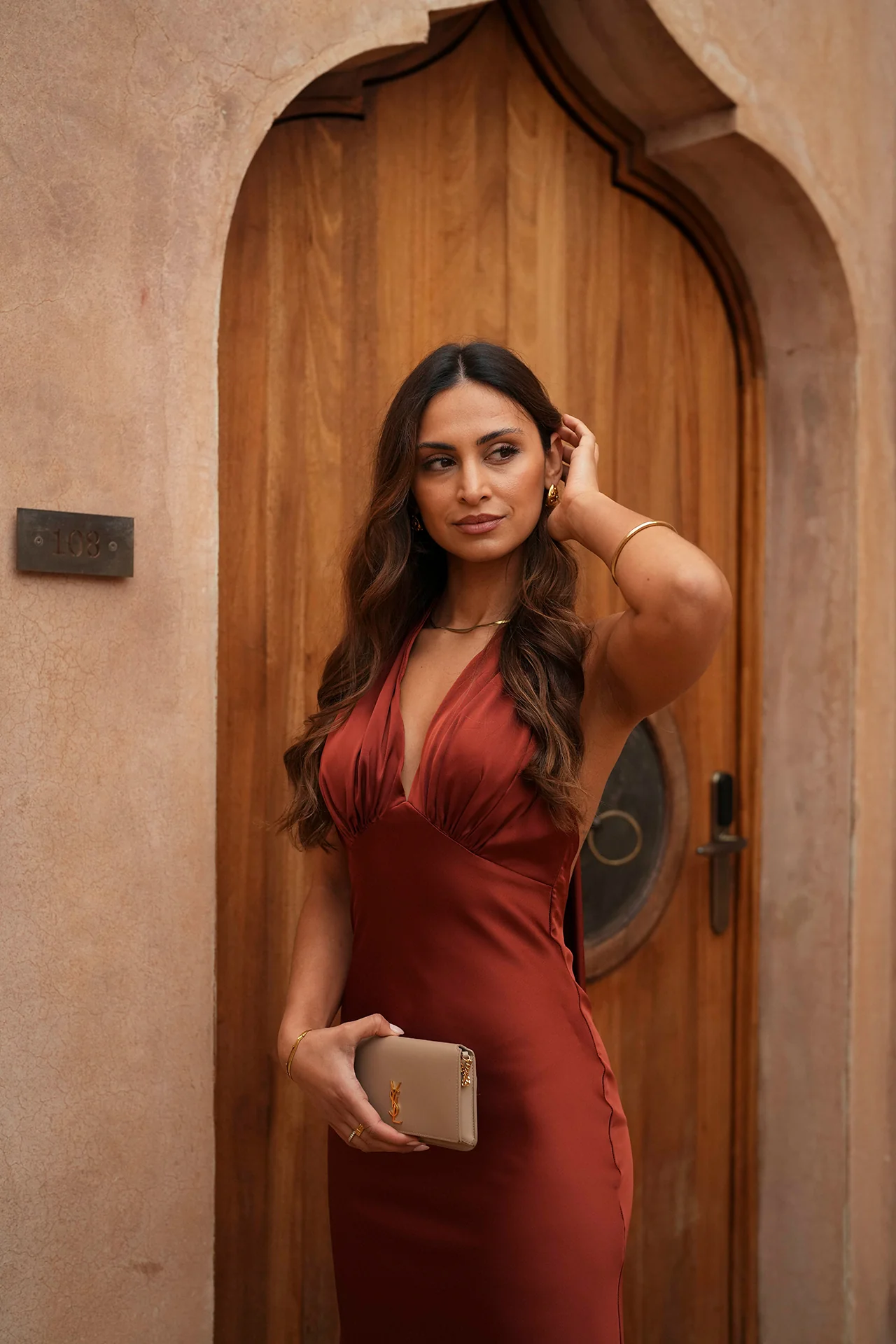 VESTIDO 'MELISSA' TERRACOTTA - Image 5