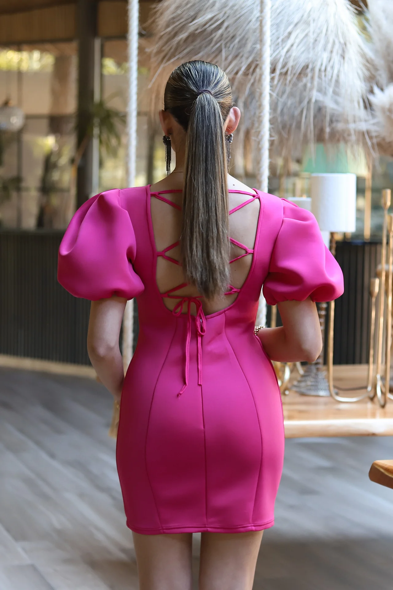 VESTIDO 'MELROSE' FUCSIA - Image 4