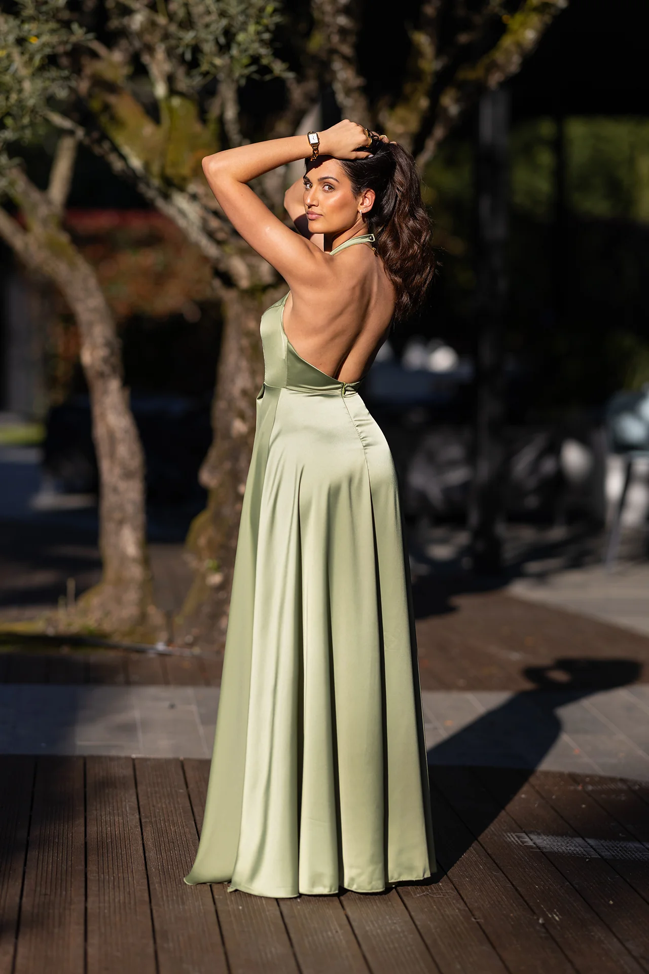 VESTIDO 'MIRIAM' PISTACHE - Image 2