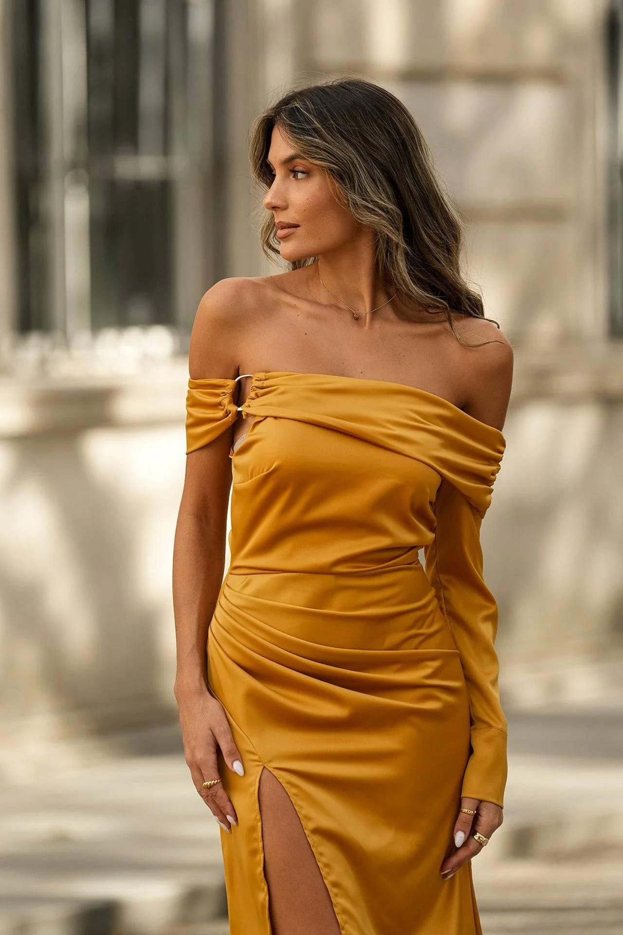 VESTIDO 'MONACO' MOSTARDA - Image 6