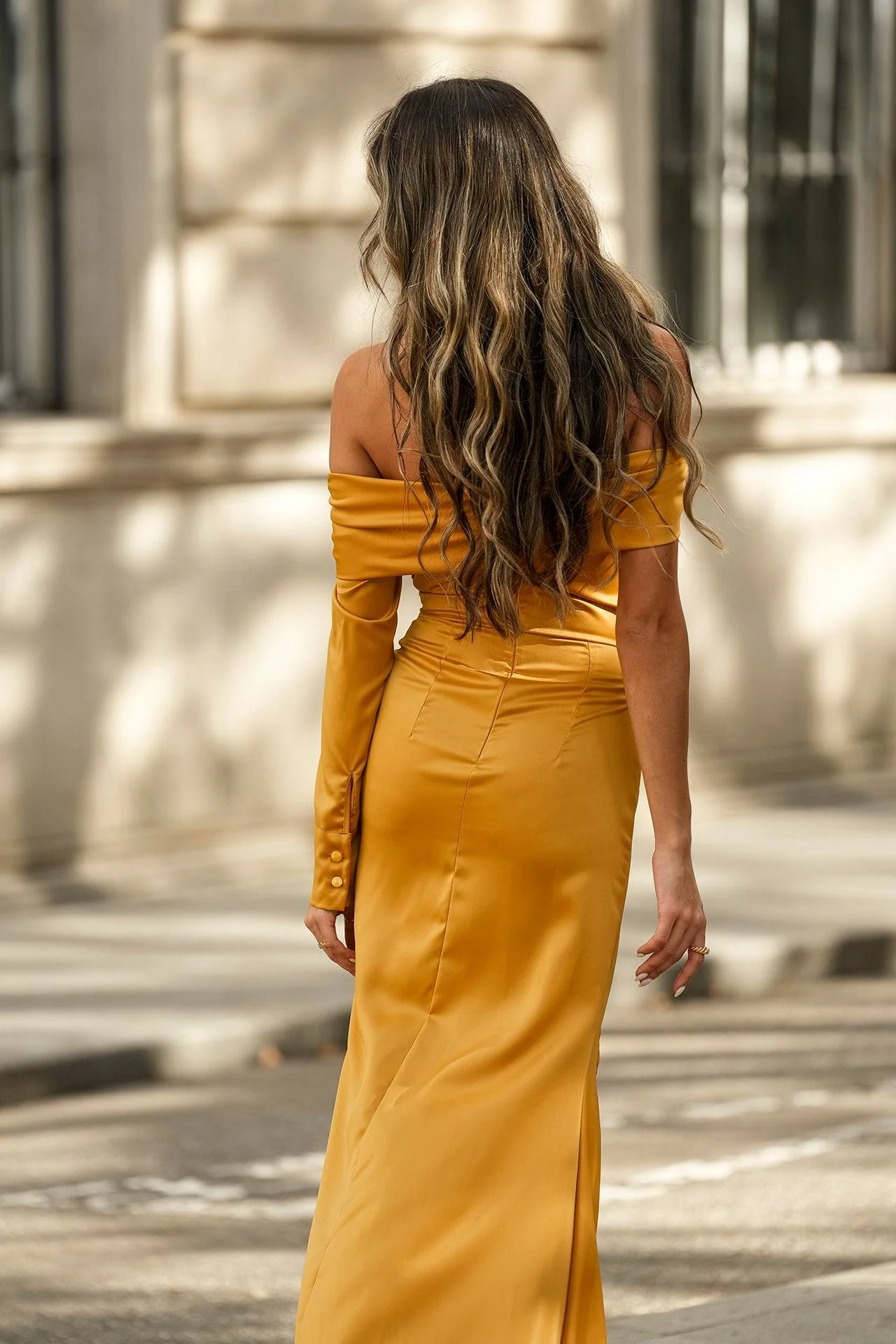 VESTIDO 'MONACO' MOSTARDA - Image 7