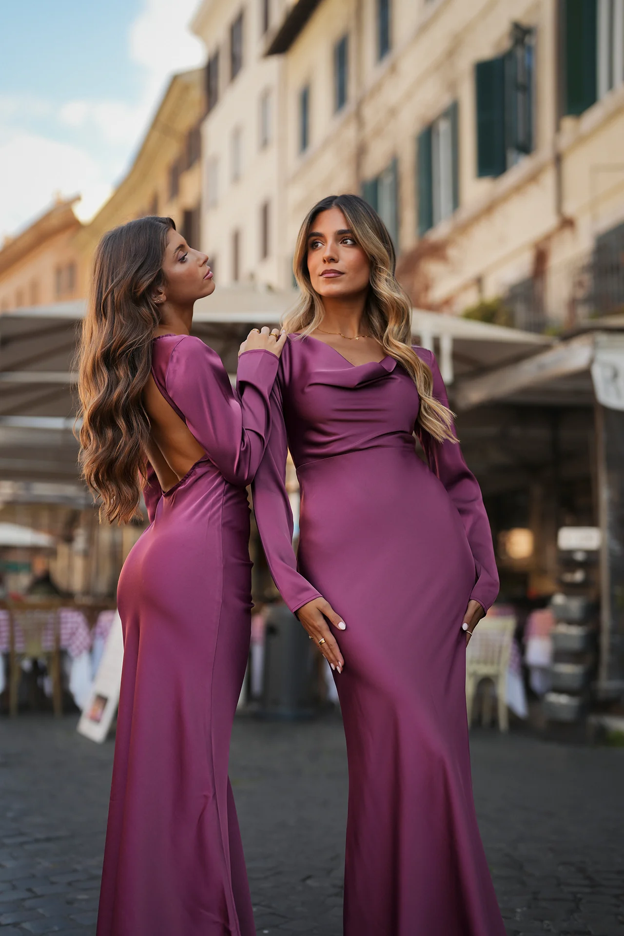VESTIDO 'NEREID' MALVA - Image 8