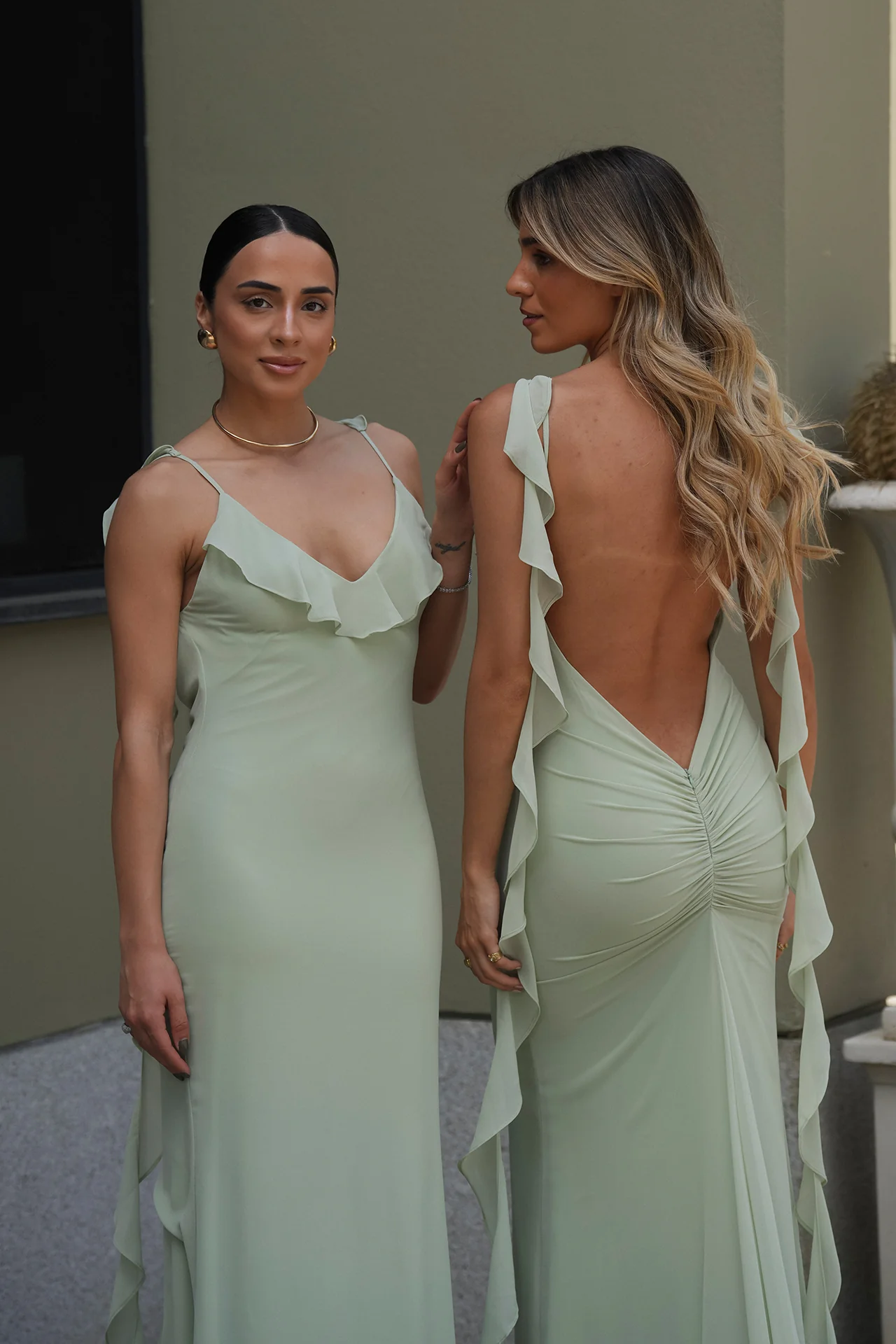 VESTIDO 'NURIAH' VERDE PASTEL - Image 6
