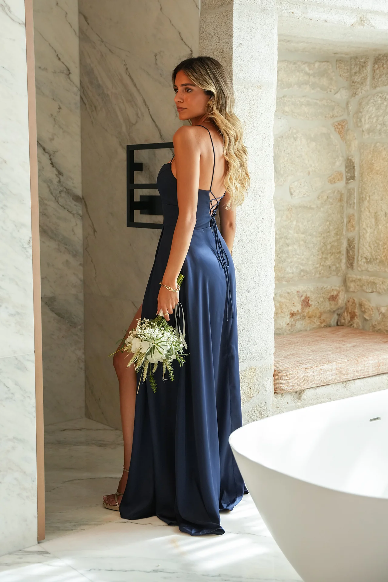 VESTIDO 'SAMANTHA' MARINHO - Image 7