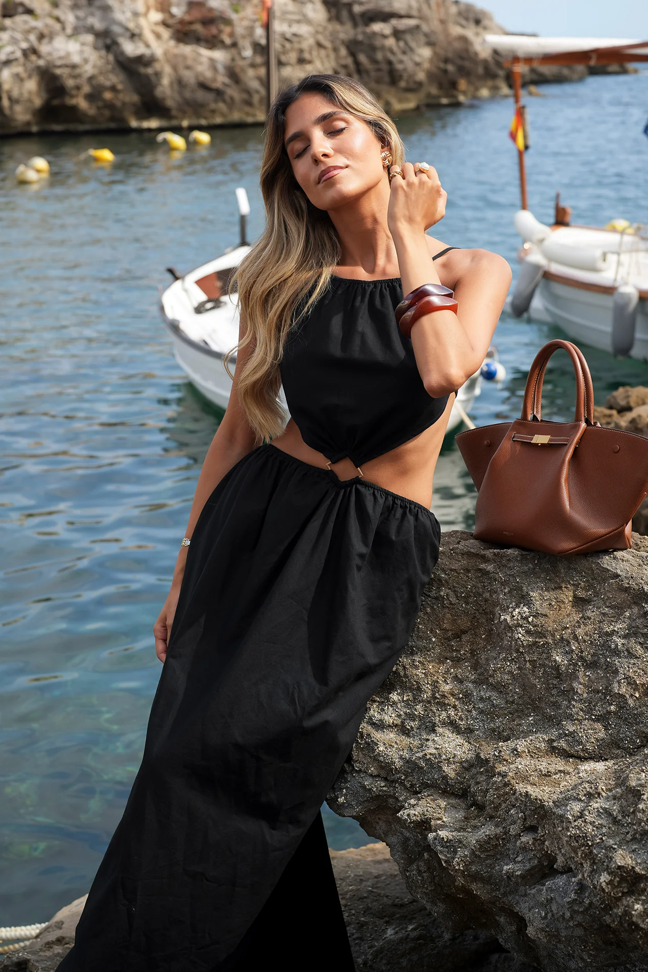 VESTIDO 'SARDENHA' PRETO - Image 3
