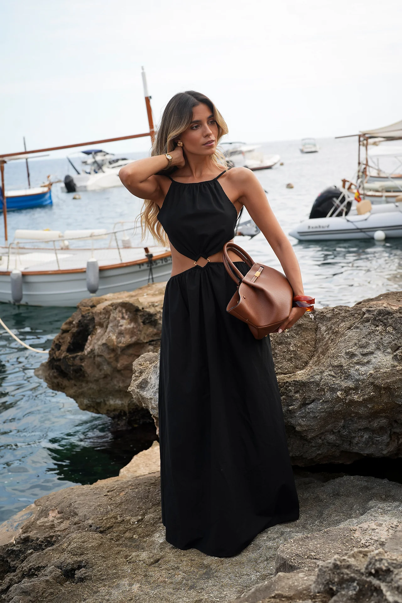 VESTIDO 'SARDENHA' PRETO - Image 5