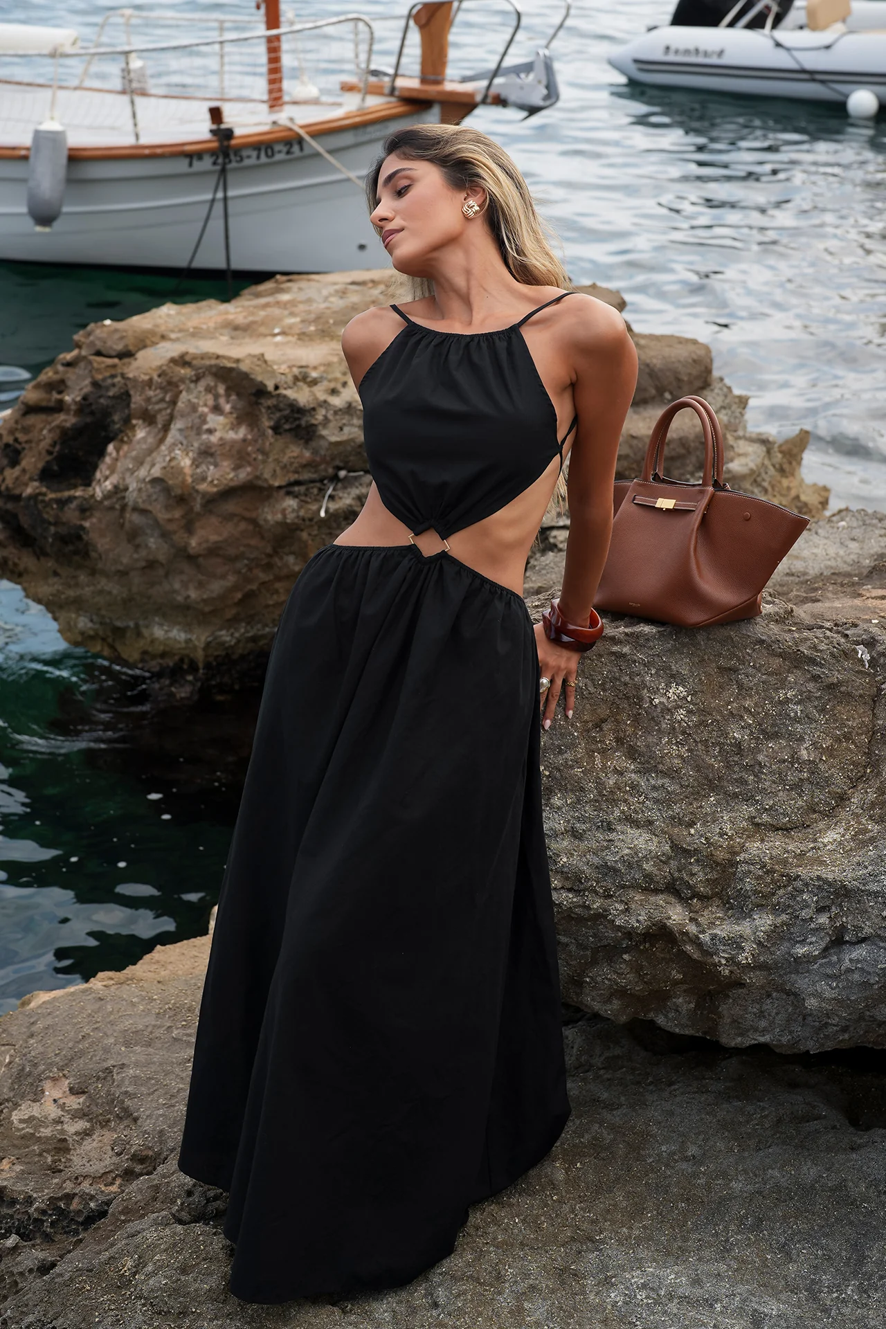 VESTIDO 'SARDENHA' PRETO - Image 8