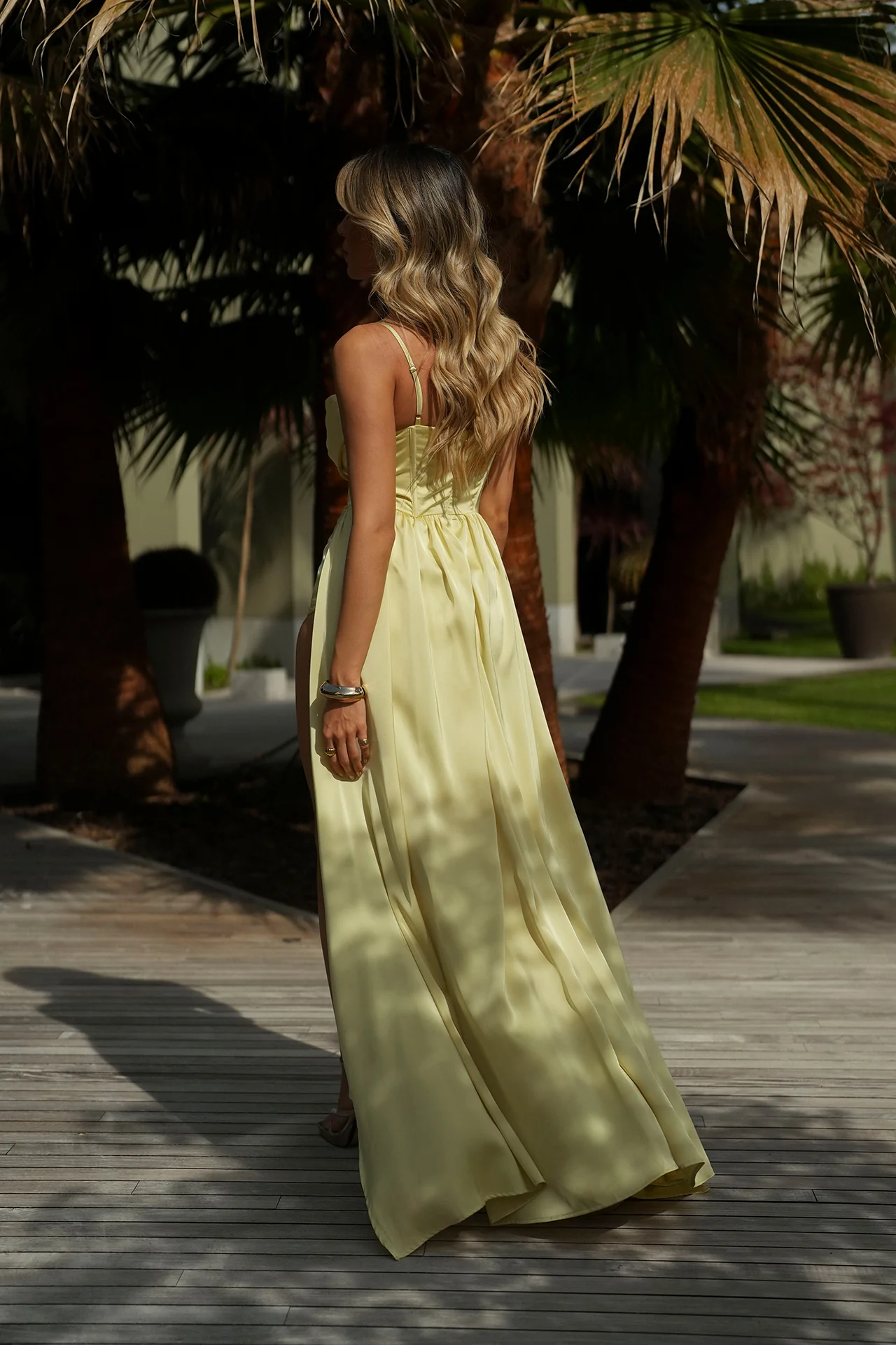 VESTIDO 'SHARMA' AMARELO PASTEL - Image 2