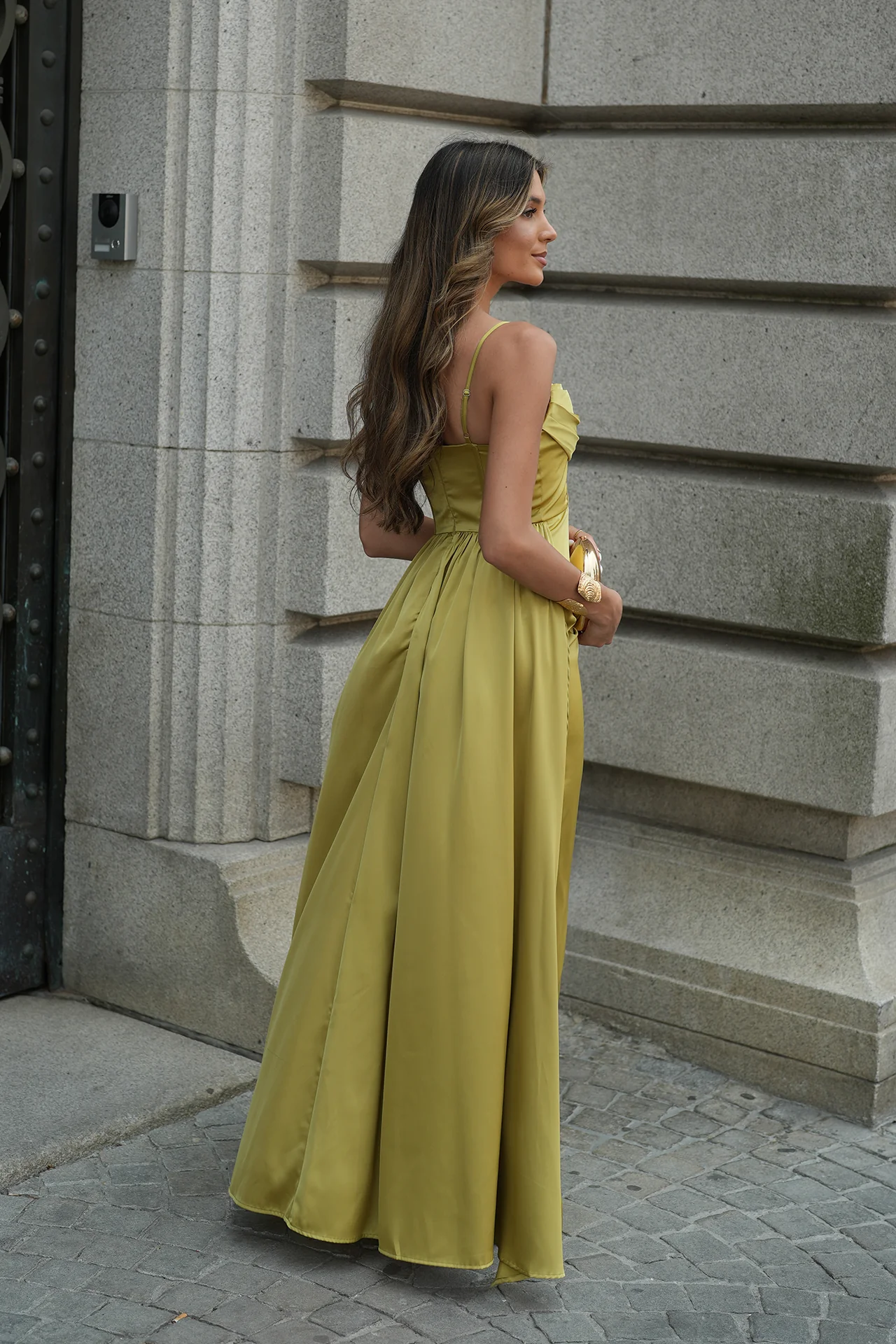 VESTIDO 'SHARMA' AZEITONA - Image 2