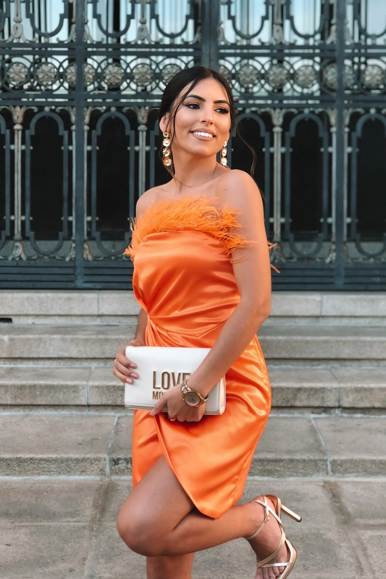 VESTIDO 'VALERIE' LARANJA - Image 3