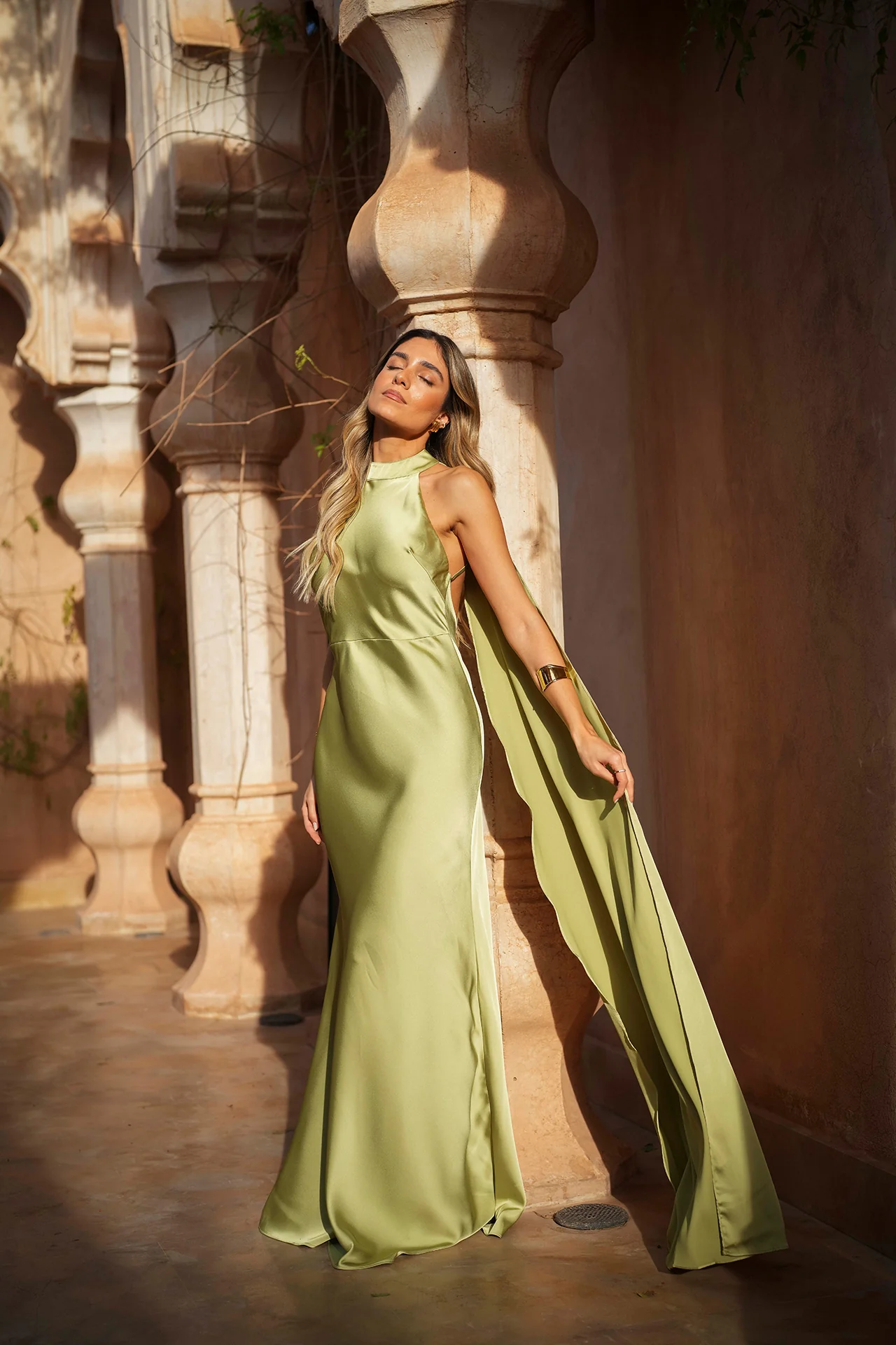 VESTIDO 'VERONA' VERDE AMÊNDOA - Image 7