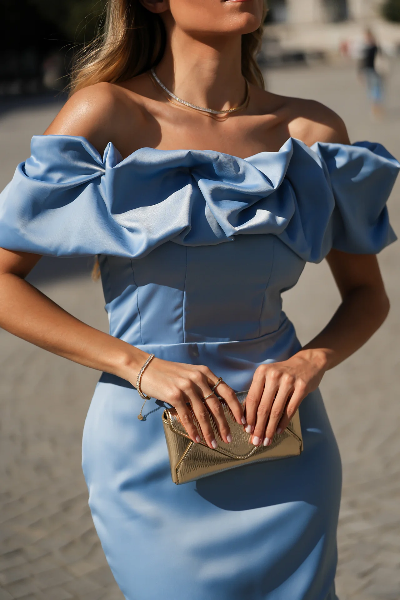 VESTIDO 'ZAHARA' AZUL SERENITY - Image 3
